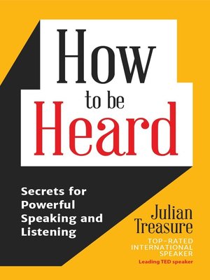 cover image of How to be Heard